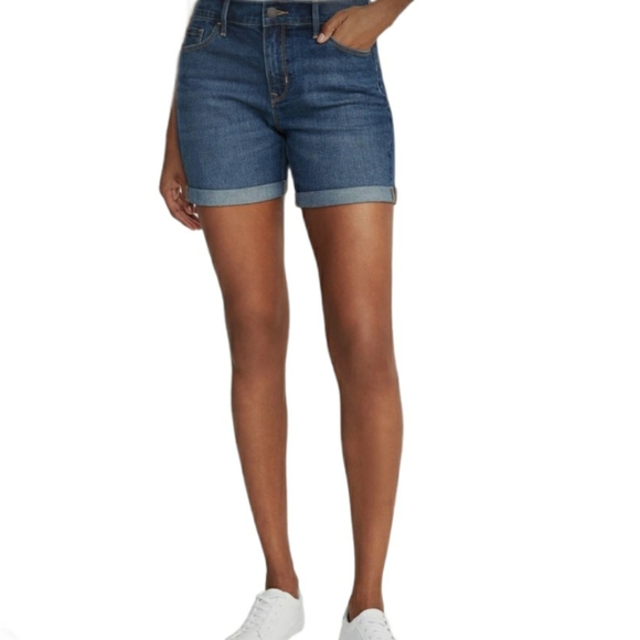 Old Navy Slim Midi Jean Shorts Size 2 